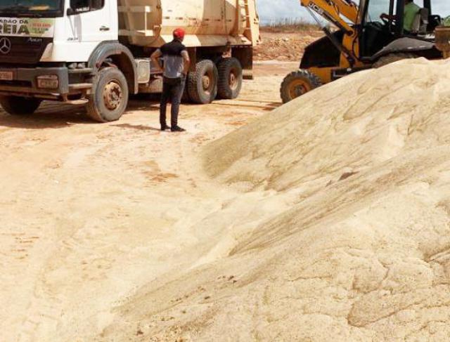 Comércio de areia, seixo e brita em Parauapebas - PA